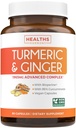 Supplemento di curcuma e zenzero (non OGM) 1980mg - Curcumina di curcuma con Bioperina di pepe nero, estratto di zenzero, e 95% Curcuminoidi Polvere - Tumeric Joint Support Supplement - 90 capsule