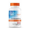 Migliore Astaxantina Vegan Supplemento 6 mg - Skin Elasticity & Antiossidante Supporto per Uomini & Donne, Estratto da Haematococcus Pluvialis Microalgae, Non OGM, Gluten Free - 90 Veggie Softgels