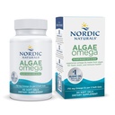 Nordic Naturals Algae Omega - 60 Gel Morbidi - 715 mg Omega-3 - Certificato Vegan Algae Oil - Plant-Based EPA & DHA - Cuore, occhio, Immune & Brain Health - Non-GMO - 30 Serve