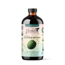Soursop Bitters Liquid 32 Ounces - 64 Serve - 20 Herb Formula con Soursop, Moringa, Sea Moss, Turmeric, Ginger & Cayenne | Gut Health, Natural Cleanse & Daily Wellness | Vegan & Organic