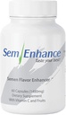 Semenhance - Fai il tuo sperma Taste Fruity Men's Formula con ananas & vitamina C - Integratore a base di frutta per gli uomini - 60 capsule