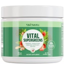 Vital Greens Superfood Powder – Nuova formula con 40+ Superfoods Daily Green Drink Powder w/Probiotics – Supergreens for Energy, Gut Health, Digestion Support, Plant-Based, Vegan Superfoods