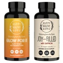 Felice sano Hippie Joy-Filled con lo zafferano Mood Support Supplemento & Glow per esso Astaxathin supplemento