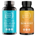 Felice sano Hippie Glow per esso Astaxanthin supplemento & Zen di nuovo Cortisol Manager