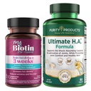 Prodotti di purezza Bundle - MyBiotin ProClinical + Ultimate H.A. MyBiotin ProClinical (Biotin, MB40X Matrix, Astaxanthin) - Ultimate H.A. (BioCell Collagen, Quercetin, Acido ialuronico +More)