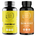 Felice sano Hippie Glow per esso Astaxanthin supplemento & un po 'di raccogliere me su energia naturale pillole