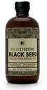 Olio di semi nero pressato a freddo - Bottiglia di vetro, viene non filtrato con nero Seed Residu Nero Cumin Nigella Sativa Non-GMO 100% Puro olio di semi neri Kalonji olio (4oz vetro)