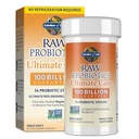 Giardino della vita Probiotici crudi per le donne e gli uomini cura finale 100 miliardi di CFU Shelf Stable & Zinc Supplementi 30mg Alta potenza Zinco crudo e Vitamina C Multimineral Supplemento