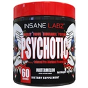 Insane Labz Psicotico, Polvere pre allenamento ad alto livello, estrema energia di ultimazione, messa a fuoco e resistenza con Beta Alanine, Creatina Monoidrato, DMAE, 60 Srvgs, Watermelon
