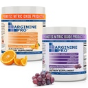 L-ARGININE PRO | 5.500mg L-Arginina Plus L-Citrullina 1,100mg Grape & Orange Powder Drink Mix Supplemento per la produzione di ossigeno nitrico