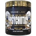 Insane Labz Psychotic Gold, High Stimulant Pre Workout Powder, Extreme Lasting Energy Focus, Pompe e Endurance con Beta Alanine, DMAE Bitartrate, NO Booster (35 Serve, Cherry Bomb)