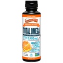 Totale Omega 3 6 9 Arancione Crème Liquid Fish Oil Supplemento con Borage e Flaxseed Oil, 2.400 mg di Omega EPA e DHA Plus GLA per la salute congiunta e cardiaca, 8 oz