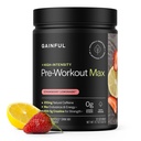 Polvere di pre-allenamento ad alta intensità ricca di 200mg di caffeina, 5g di creatina, aroma di limonata di fragola, supporta l'energia, la resistenza, la resistenza, e il recupero, BCAA, Beta Alanine, L-Citrulline, 20 Servings