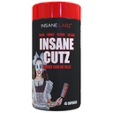 Insane Labz Insane Cutz Intense Fat Burner per gli uomini e le donne, supplemento di perdita di peso termogenico con estratto di radice di dadelion Carburato da AMPiberry, Appetite Suppressant - 45 Daily Srvgs (45 capsule)