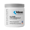 Klean ATHLETE Pre-Workout | Formula unica con estratto di radice di barbabietola, vitamina C e caffeina organica per supportare l'endurance atletica | 7 once | Natural Lemon Tea Flavor