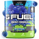 G Fuel Chug Rug Energy Drink Powder, Pre Workout Caffeine Mix per il gioco, Sugar Free Focus Amino, Vitamin + Antiossidanti, 10.44oz (Sour Blue Raspberry, 40 Servings)