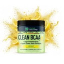 Clean BCAA - 2:1:1 Alimentazione Fonte BCAAs Polvere & Coconut Water Electrolytes Recovery & Amino Energy Supplement - Award Winning Vegan Amino Acid Supplement - 30 Servings - Lemonade