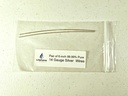Filo di Generatore d'Argento puro – 9999 Elettrodi d'Argento – Pre-Cut 6-Inch 14 Fili di Gauge – Misura i Generatori di LifeForce