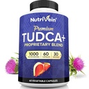 Nutrivein Premium TUDCA+ Liver Support Supplemento 1000mg - 30 Day Supply (60 Caps): TUDCA Supplement Bile Salts for Liver Wellness