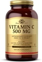 Solgar vitamina C 500 mg, 250 capsule vegetali - Antiossidante e supporto immunitario - Salute complessiva - Supporta la pelle sana e articolazioni - Non OGM, Vegan, Gluten Free, Kosher - 250 Serve