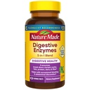 Natura fatta Enzimi digestivi miscela 5-in-1, supporto sanitario digestivo, 90 compresse masticabili, alimentazione di 30 giorni