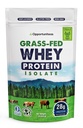 Opportuniteas Grass Fed Whey Isolate Protein Powder – Unflavored, Heavy-Metal Tested, 28g Protein, Sorgente da Irlanda, Senza Ormone, Non OGM, Confezionato negli Stati Uniti – 1lb