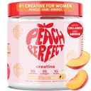 Peach polvere di monoidrato di creatina perfetta, creatina del Costruttore di Glute per le donne con il collagene, BCAA, 5g di creatina micronizzata vegana per porzione, per energia, supporto muscolare, 30 SVG, aroma di pesca