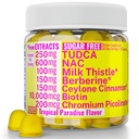 Gummies senza zucchero Gummies con cromo picolinato TUDCA NAC Organic Ceylon Cinnamon Latte Thistle Berberine | Capsules Powder Supplements Alt | Sale Bile N-Acetyl-L-Cysteine Biotin N-Acetylcysteine