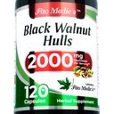 FITO MEDIC'S Lab - Black Walnut Hull, Pure - Black Walnut- 2000 mg per Serving, per la pulizia e la disintossicazione, ultra ad alto assorbimento.