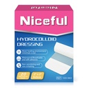20 Count Hydrocolloid Bandages 2" x 2", Vestito in tessuto Piccolo Gel Idrocolloide Bandages per Guarnizioni, Guaina Guarnizione Letto Sore Bandage
