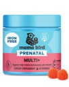 Best Nest Wellness Mama Bird Prenatal Multi Plus - Prenatal Care Supplement Supports Brain & Digestive Health - Vegan Multivitamin con Methylfolate & More - Fragola, 60 Gummies (30 Serve)