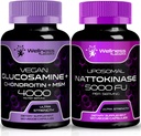 WELLNESS LABSRX Glucosamine Chondroitin MSM | Nattokinase capsule