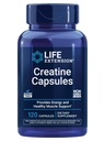 Estratto di creatina di Estensione di vita – Monoidrato di creatina – Promuove la forza, il muscolo magro, la resistenza sana – Non OGM, senza glutine – 120 capsule