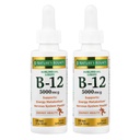 Bounty B-12 5000 mcg Sublingual Liquid Energy Health, 2 Fl Oz (2 Bottiglie)