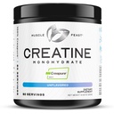Festa del muscolo Creatina monoidrato polvere, Vegan Keto Friendly senza glutine, guadagno di massa, supplemento di recupero del muscolo e Creatina attendibile per la crescita del muscolo, polvere di creatina, non aromatizzata, 300g