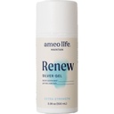 Ameo Life Extra Strength Colloidal Silver Gel 35 ppm - pH Balanced, Strutturato Silver Gel per Pelle sana, Minor Cuts, Scrapes & Burns - Cura naturale della pelle per il ringiovanimento (100ml)