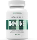 Rilassamento Immune Defense, Potente Integratore di Supporto Immune, Booster Immunità per rafforzare la salute con Elderberry, Aglio, Echinacea, Vitamina C & Zinc (60 capsule, 30 giorni di alimentazione)
