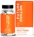 FUTURE METHOD Fibra Supplemento, Acacia e Psyllium Husk Fiber Pills for Digestion (60ct)