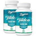 TUDCA Supplemento 1200mg - 120 capsule vegetali,Powerful TUDCA Sale Bile Supplementi per fegato, digestione