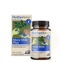 Motherlove More Milk Plus (60 tappi liquidi) Fenugreek-Based Lactation Supplemento per sostenere la fornitura di latte materno—Non OGM, erbe organiche, Vegan, Kosher, Soy-Free