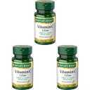 Vitamina C + Zinco, Integratore di Vitamina, Supporta Salute Immune, 60 mg, 60 compresse (Pacchetto di 3)