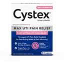 Cistex Massima resistenza UTI Dolore Tablets - 99,5 mg Phenazopyridine HCl per il sollievo veloce di bruciare &amp; vescica Discomfort - 24-Paese
