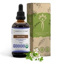 Bacopa USDA Organic | Estratto di Alcohol-FREE, Gocce di erbe ad alta potenza, Rilassamento, Effetto cognitivo positivo | Realizzato in Bacopa organica certificata al 100% (Bacopa Monnieri) Erbe secca 4 oz