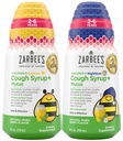 Bundle of Zarbee's Kids Cough + Mucus Daytime and Nighttime for Children 2-6 with Dark Honey, Ivy Leaf, Zinc & Elderberry, 1 Pediatrician Consigliato, Droga & Alcohol-Free, Mixed Berry Flavor, 4FL Oz