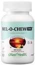 Maxi Health Melatonin 1mg Chewable - Aiuto a dormire Melatonina per Incoraggiare il sonno naturale – Supplemento non-Habit Forming con Enzymax per il supporto rapido Attivo Kosher (200 unità)