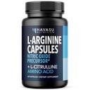 Capsule L-Arginina con L-Citrullina - Integratore Nitrico Ossido - L Arginina e L Miscela Citrullina - 60 Conte - Vegan, Non OGM Capsule per Prestazioni, Endurance e Supporto Muscolare - 1 Mese di Alimentazione