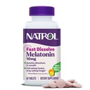Natrol Fast Dissolve Melatonin 10 mg, integratori di melatonina per il sonno riposante, supporto del sonno per gli adulti, 60 compresse aromatizzate a citrus, fino a una fornitura di 60 giorni