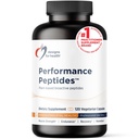 Progetti per i peptidi di prestazioni di salute - Supporta la salute del muscolo, l'invecchiamento sano e la composizione del corpo - Integratori di recupero del muscolo del peptide basato sulle piante (120 capsule)