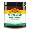 Polvere pura della glutammina di vita di campagna - 5000mg L-Glutamina - tessuto muscolare, salute del fegato, supporto immunitario - certificato senza glutine - integratore di aminoacidi pre/polvere ideale, 55 Serve, 9.7oz