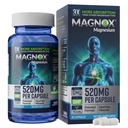 MAGNOX® 520 | Magnesio Supplemento 520mg di Magnesio ad alto assorbimento per gli uomini e le donne con minerali del mare morto | 3X Più assorbimento | Formula brevettata |